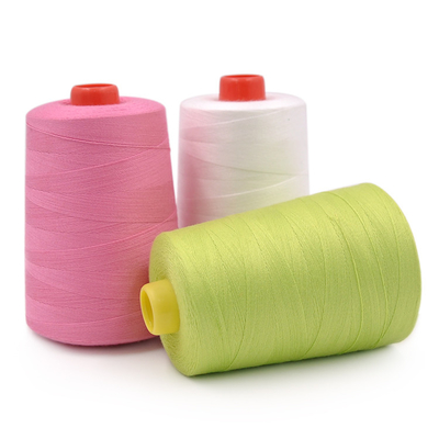 40s2 100 Спутанная полиэстерная швейная нить China Manufacturer Thread Polyester 202 302 402 502 602 джинсовая швейная нить