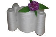 Сырье белое 100% полиэфирная пряжа для шитья вязание ткачество