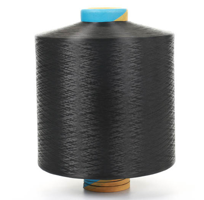 150D/48F Dope Dyeed Balck Raw White DTY 100% полиэфирная пряжа для вязания носков