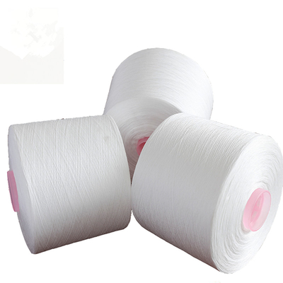 20s, 20/2 20/3 20/4 20/6 100% Полиэстер Ring Spun Yarn Сырой Белый Пряжа для вязания и шитья
