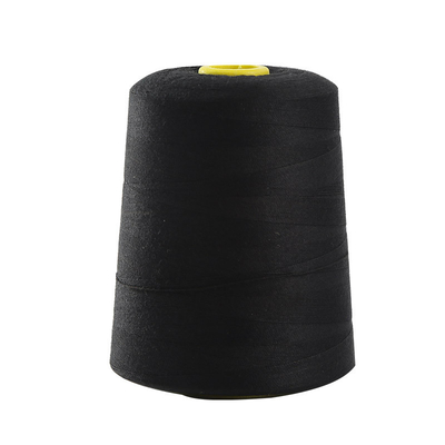 Швейная нить 40/2 5000yds Factory Wholesale 100% Spun Polyester Окрашенное сырье для швейной одежды