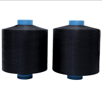 75d/36f, 150d/48f Dope Dyeed Balck Raw White DTY 100% полиэфирная пряжа для вязания